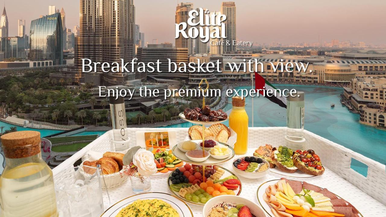Elite Royal Apartment - Full Burj Khalifa & Fountain View - Premier - 2 Bedrooms & 1 Open Bedroom Without Partition Dubai Esterno foto