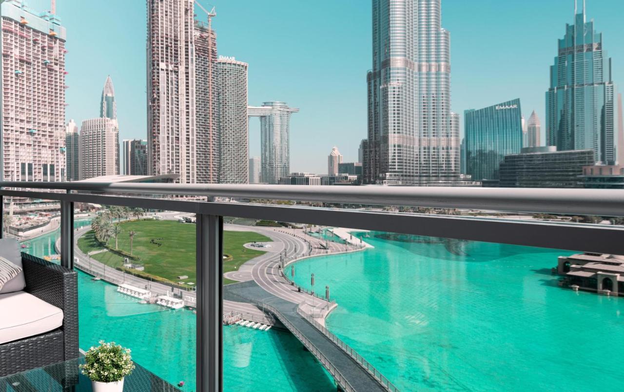 Elite Royal Apartment - Full Burj Khalifa & Fountain View - Premier - 2 Bedrooms & 1 Open Bedroom Without Partition Dubai Esterno foto