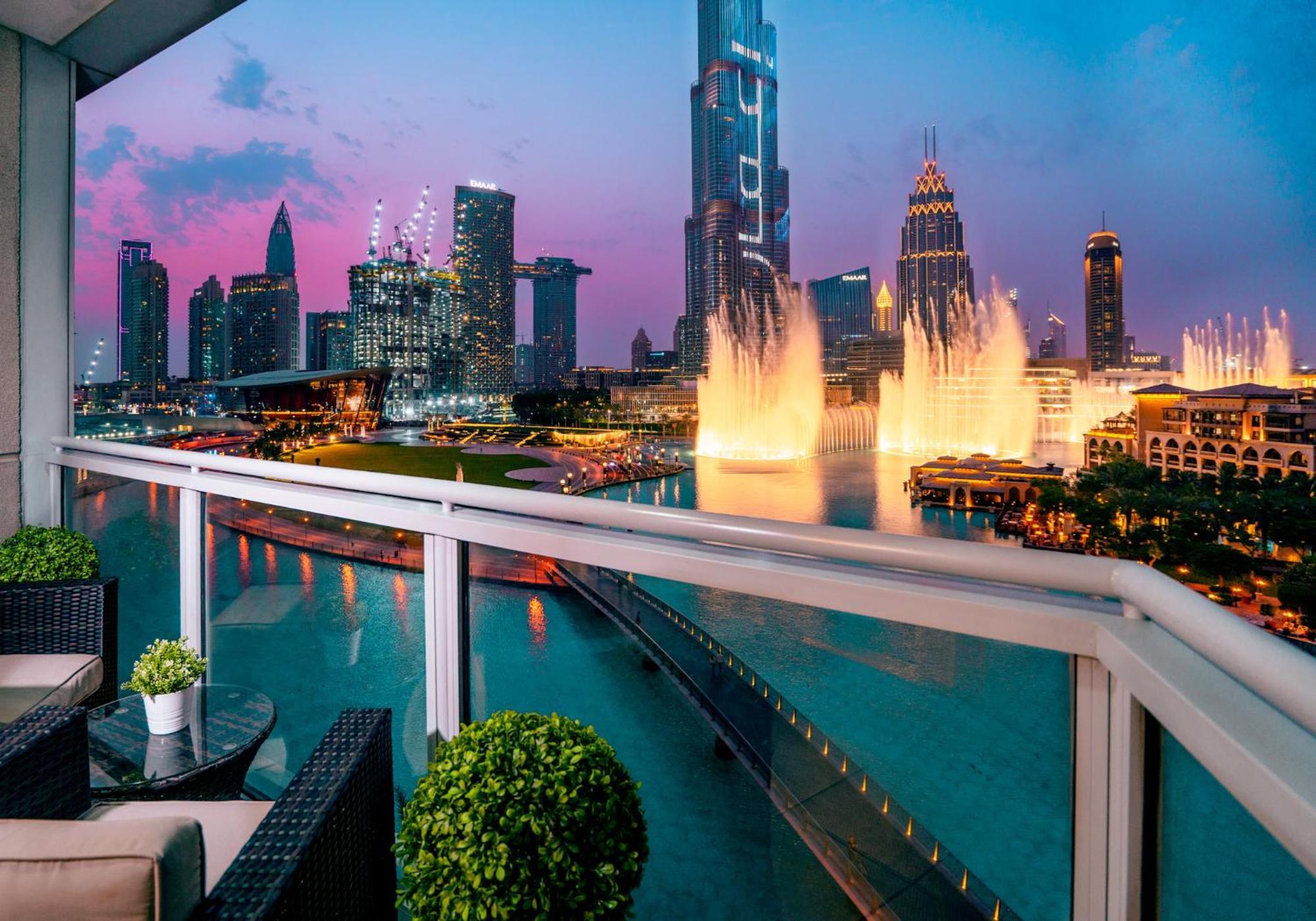 Elite Royal Apartment - Full Burj Khalifa & Fountain View - Premier - 2 Bedrooms & 1 Open Bedroom Without Partition Dubai Esterno foto