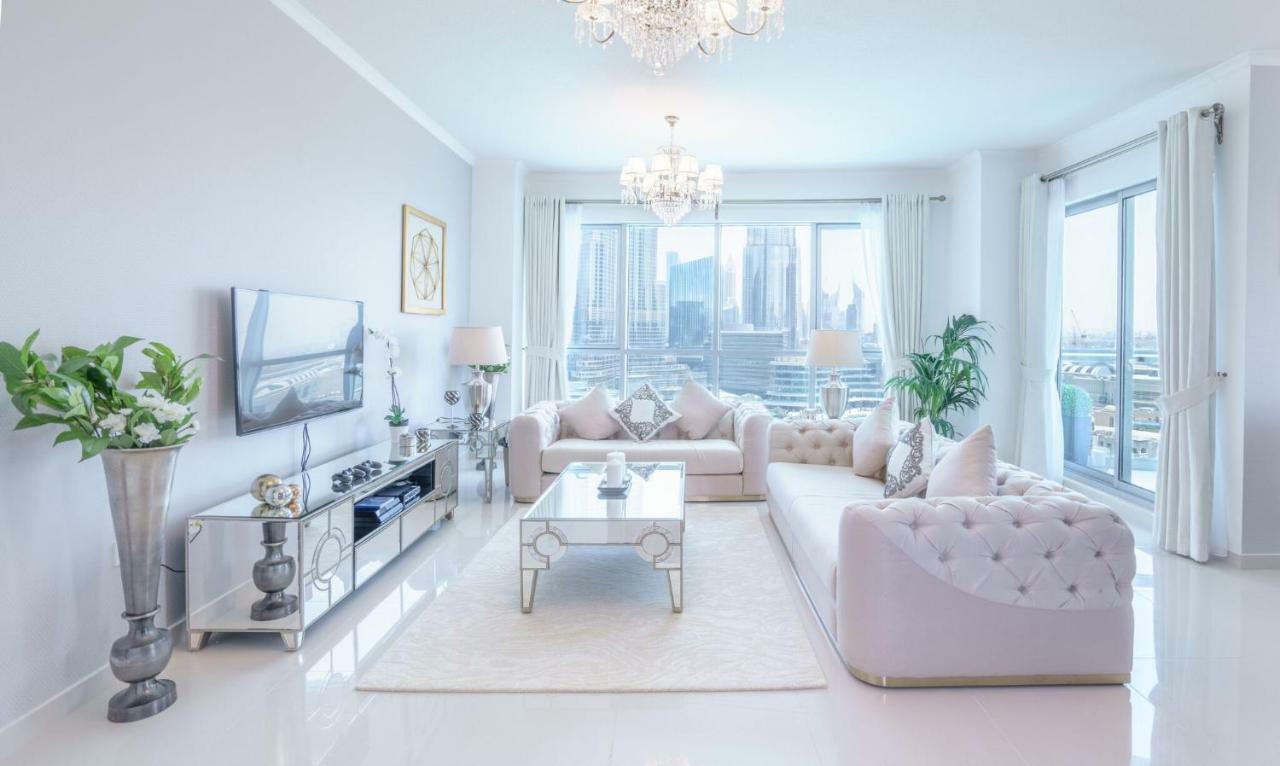 Elite Royal Apartment - Full Burj Khalifa & Fountain View - Premier - 2 Bedrooms & 1 Open Bedroom Without Partition Dubai Esterno foto